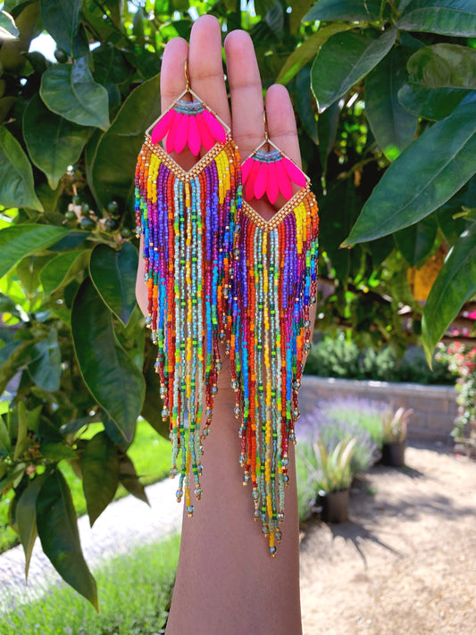 PRE-ORDER: Macaw 2 Earrings