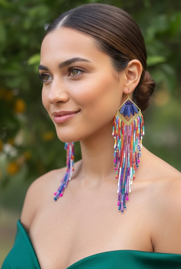 Spring Mix, Hypoallergenic Statement earrings