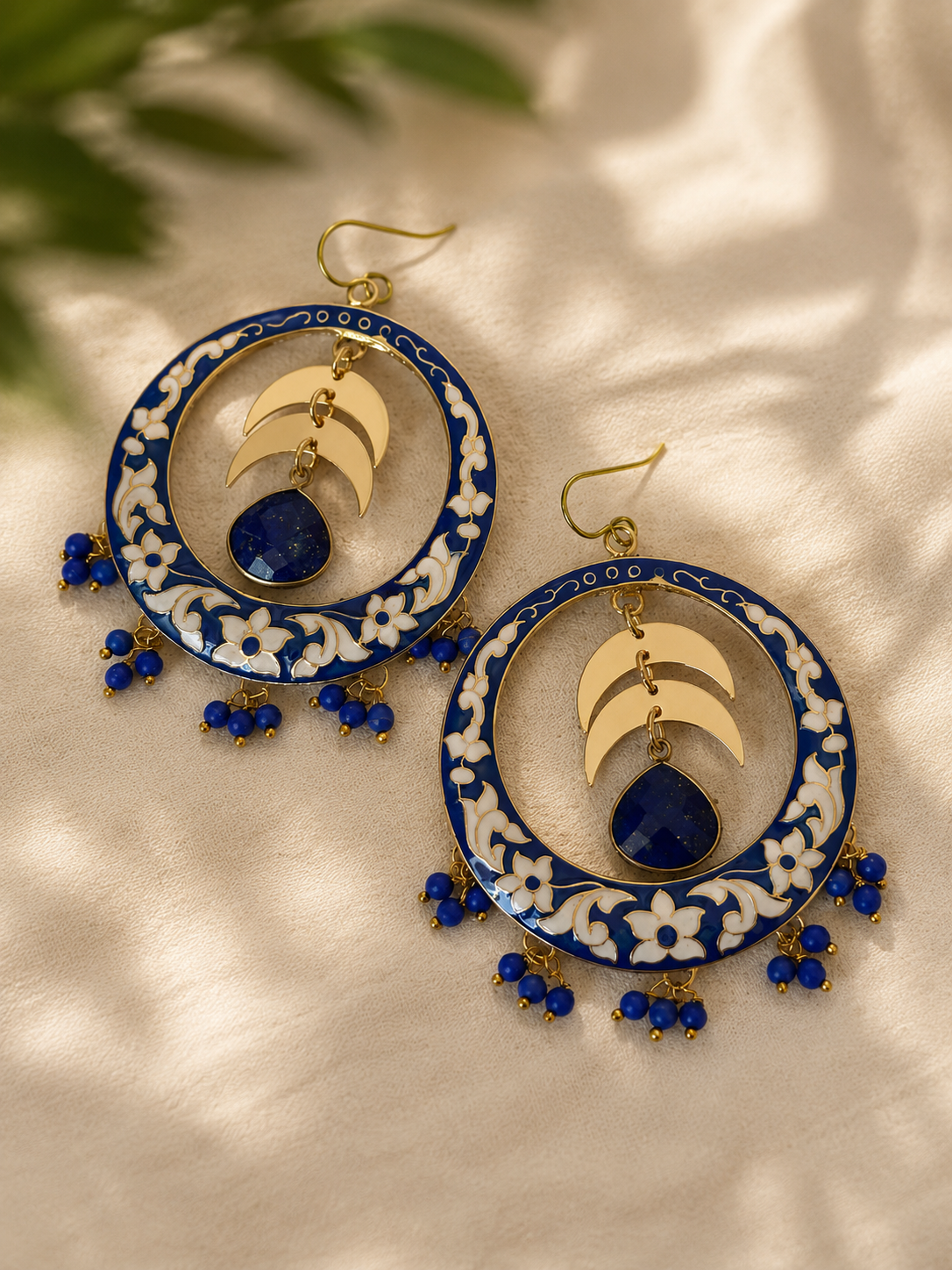 Moonflower hoops