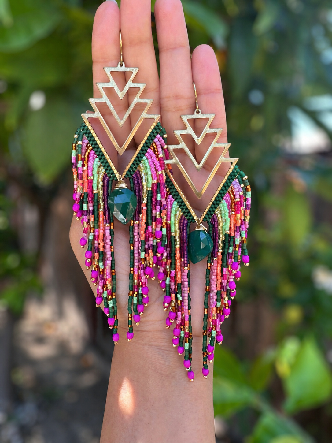 Emerald fiesta fringe