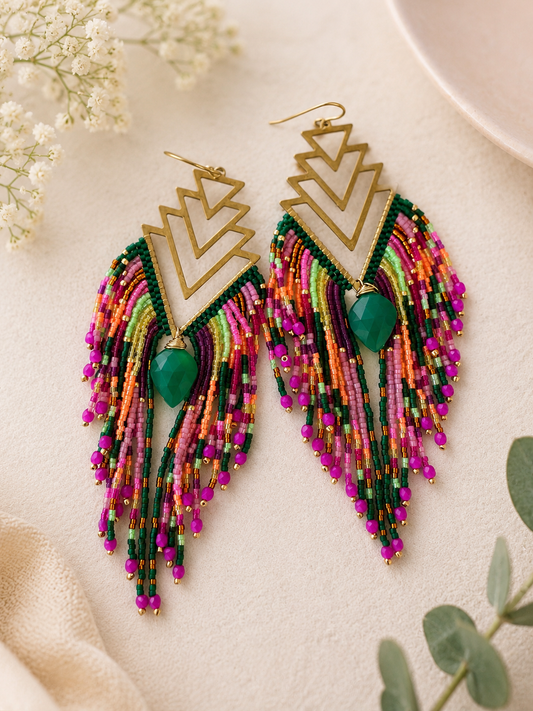 Emerald fiesta fringe